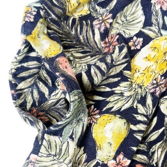 J.Jill‎ Flounced Hem Double V-Neck Sleeveless Dress Size Medium - Picture 4 of 6